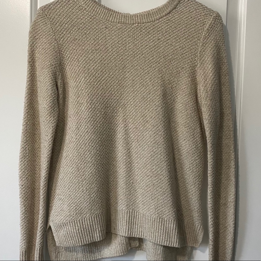 Madewell sweater with buttons down the back - Picture 3 of 10
